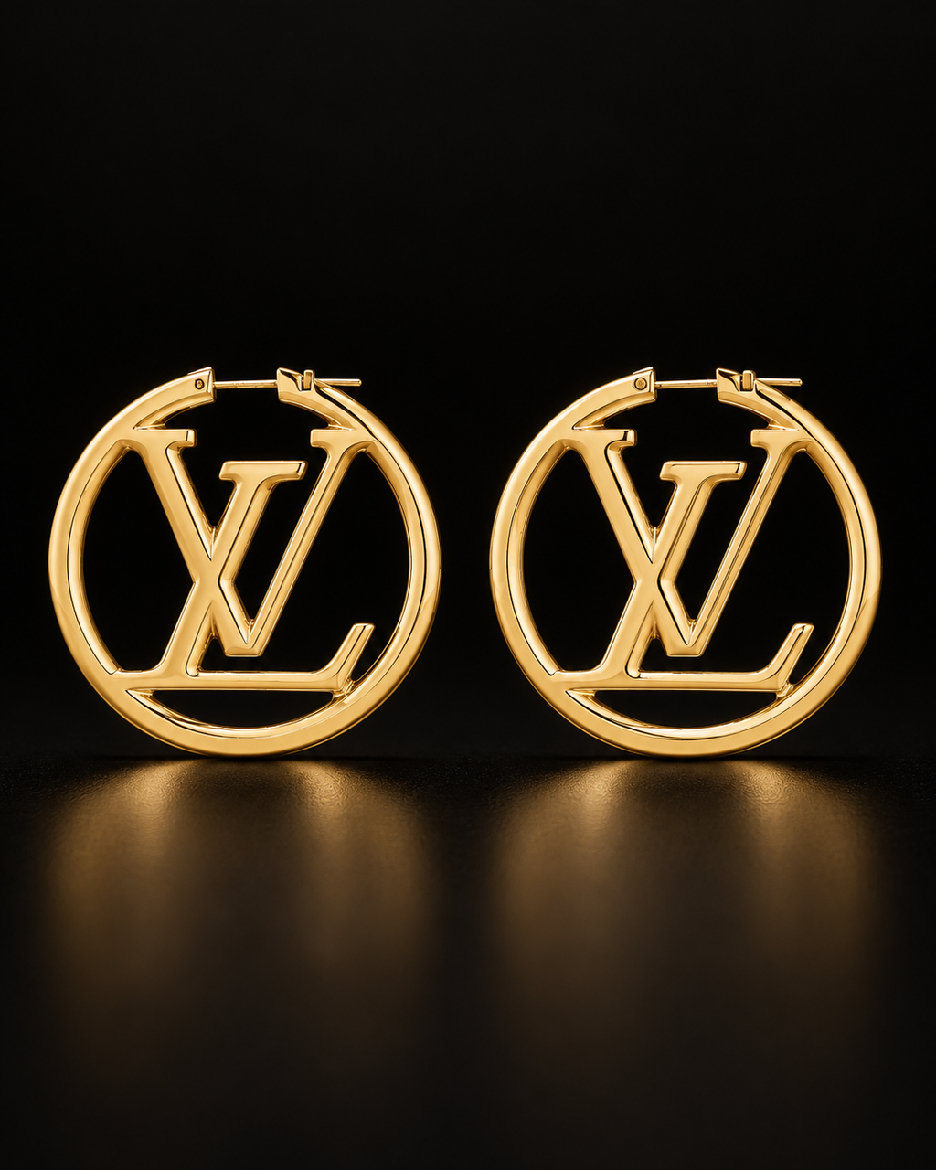 Gold Hoop Earrings