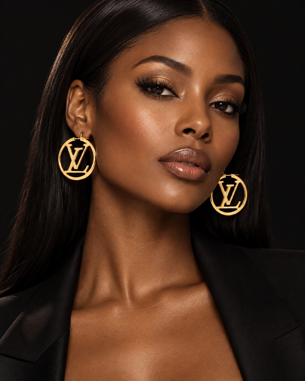 Gold Hoop Earrings